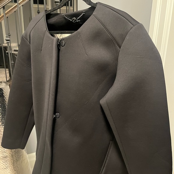 Autograph scuba biker jacket black size extra large 16/18 a fall go to 🖤 - Picture 3 of 14